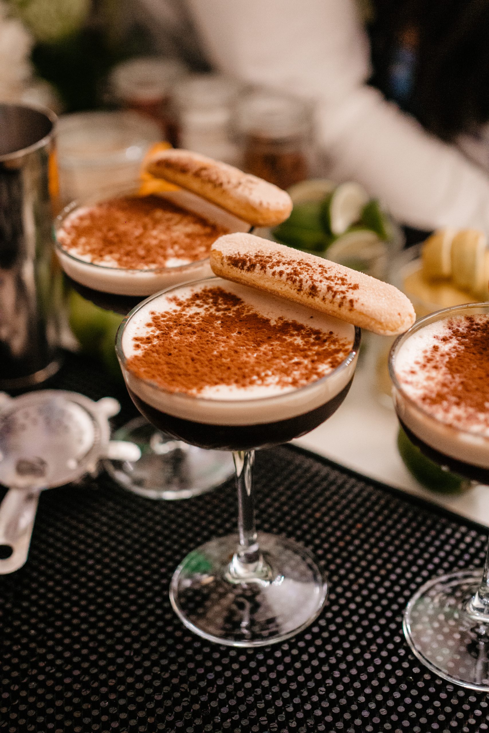 Espresso Martini Tower Bar Catering Pour Events
