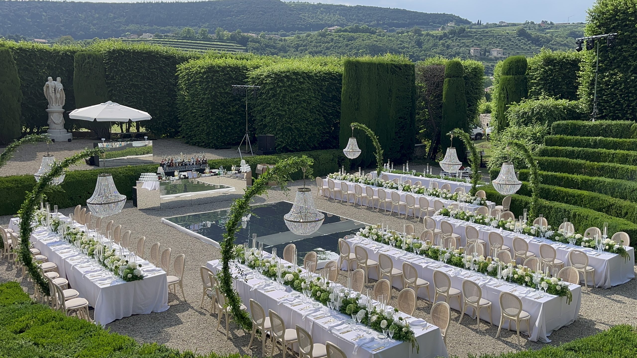 Aperitivo Matrimonio Toscana Villa